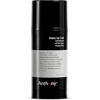 Anthony Wake Up Call, 3 Fl Oz, Face and Anti-Puffiness – Tired Skin Refresher & Moisturizer with