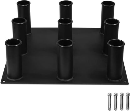 Yes4All Vertical Storage Rack, Home Gym Organizer, Barbell & Dumbbell Rack for 2-inch Olympic &
