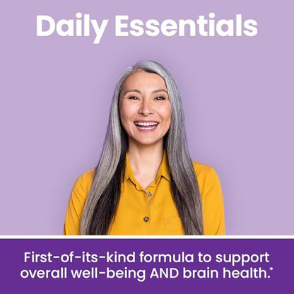 LifeSeasons NeuroQ Daily Essentials Multivitamin - Fortified Mental Performance & Overall Wellness