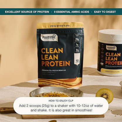 Nuzest - Pea Protein Powder - Clean Lean Protein, Premium Vegan Plant Based Protein Powder, Dairy