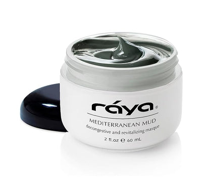 Raya Mediterranean Mud Masque (611) | Revitalizing Facial and Body Treatment Mask for Dull and