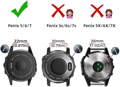 BANSO 22mm Watch Band Holder loop for Garmin Fenix 8 47MM,for Garmin Watch Band Replacement Band