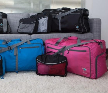 Bago Large Foldable Duffel Bags for Traveling Women & Men - 80L Packable Duffle Bag for Travel with