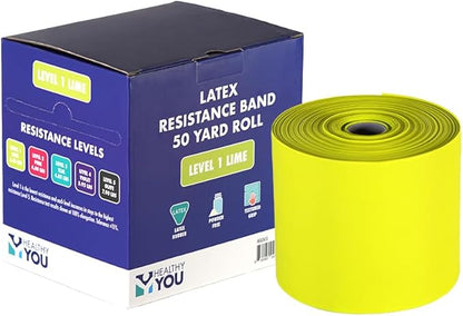 Healthy You® Latex Resistance Exercise Band 50 Yard