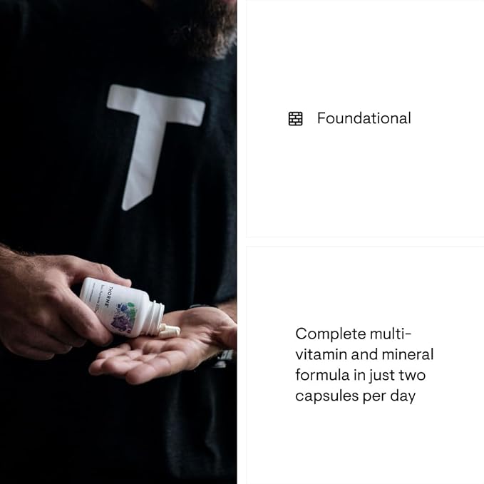 THORNE - Basic Nutrients 2/Day - Comprehensive Daily Multivitamin with Optimal Bioavailability