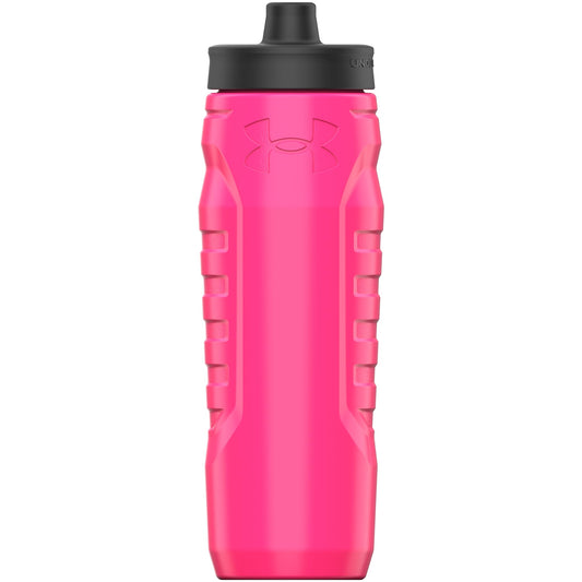 Under Armour 32oz Sideline Squeeze Bottle Hot Pink