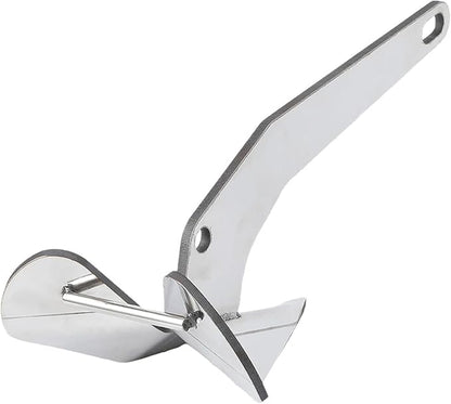 GAOMON 316 Stainless Steel Delta-Style Anchor, Fluke Anchor for Pontoon, Dinghies, Fishing Boats