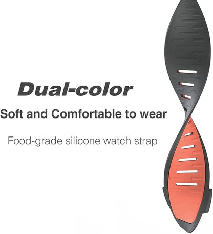 Men Women Soft Silicone Wristband Compatible with Whoop 4.0 Band Strap, Replacement Adjustable