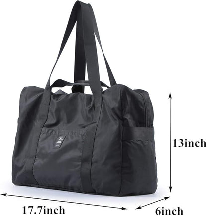 VanFn Foldable Travel Duffel Bag, Sports Duffels Gym Bag, Rainproof Nylon Totes, Sports Shoulder