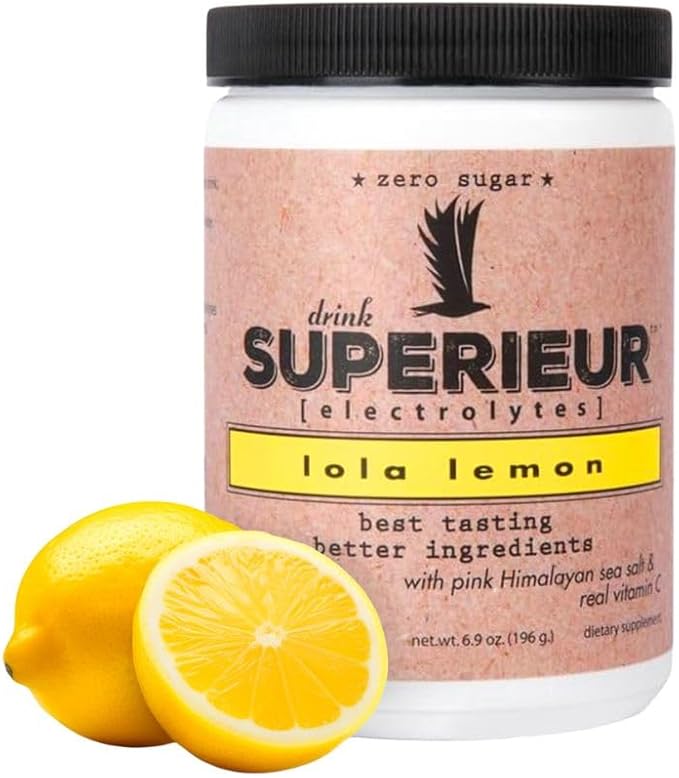 Superieur Electrolytes ??Plant Based Electrolyte Supplement w/Sea Minerals for Hydration & Recovery