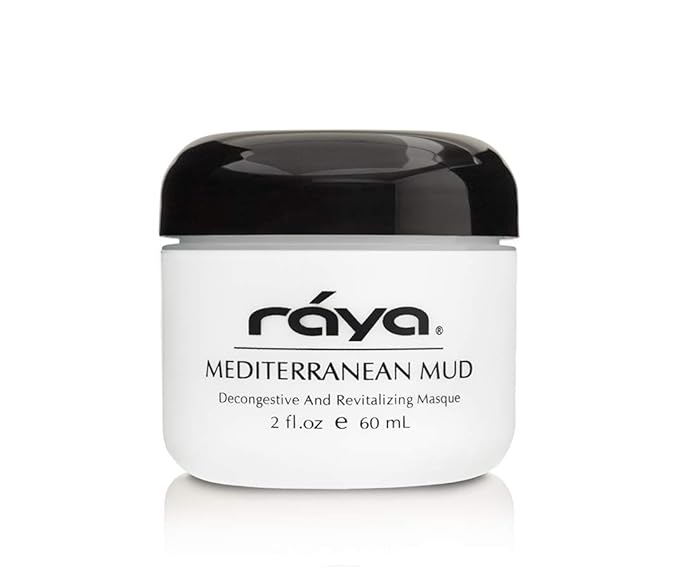 Raya Mediterranean Mud Masque (611) | Revitalizing Facial and Body Treatment Mask for Dull and