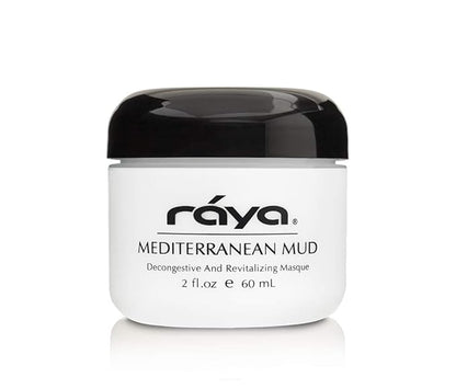 Raya Mediterranean Mud Masque (611) | Revitalizing Facial and Body Treatment Mask for Dull and