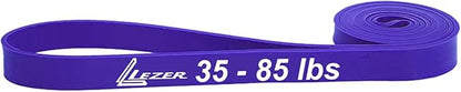 LEZER Resistance Bands - Pull Up Bands for Home Gym Fitness, Stretching, Physical Therapy &