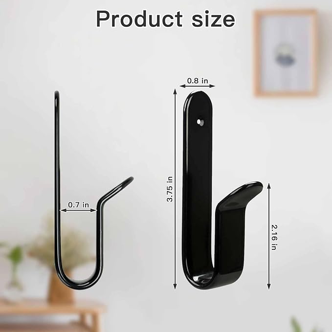 Snowboard Wall Mount & Skateboard Display Rack - Horizontal Hanger Clips for Snowboards