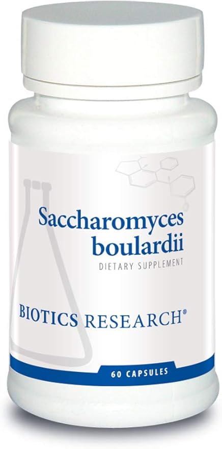 Biotics Research Saccharomyces boulardii Probiotics Supplement - 235 mg/Serving- Supports GI Health