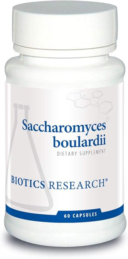 Biotics Research Saccharomyces boulardii Probiotics Supplement - 235 mg/Serving- Supports GI Health