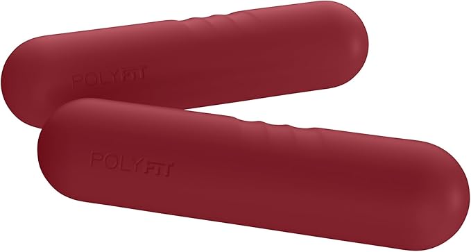 Polyfit Dumbbell Weight Bars for Women - Set of 2 (3.3 LB | 6.5 LB Pair) - Dumbbell Set for