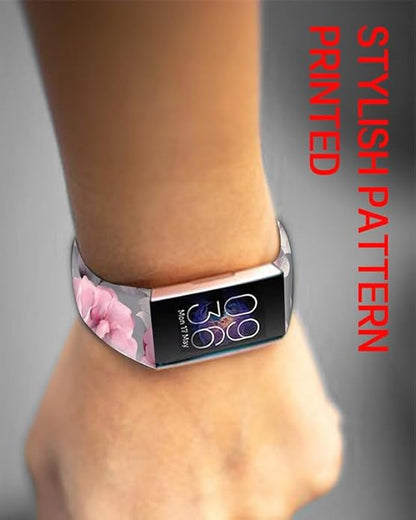 Sport Bands Compatible with Charge 6 /Charge 5 for Women Men,Soft Waterproof Replacement Straps
