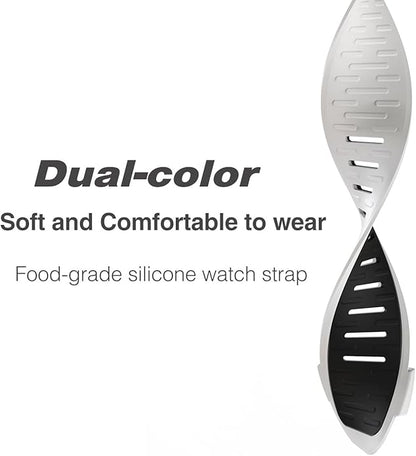 Men Women Soft Silicone Wristband Compatible with Whoop 4.0 Band Strap, Replacement Adjustable