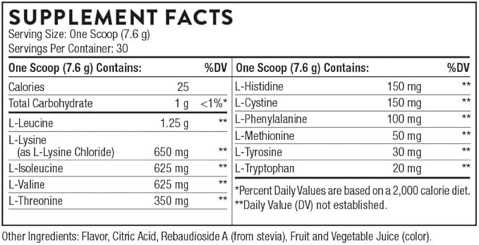 THORNE - Amino Complex - Clinically-Validated EAA and BCAA Powder for Pre or Post-Workout