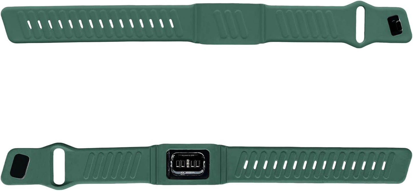 Silicone Sport Band Compatible with Whoop 4.0 Band for Men Women,Soft Comfort Durable Replacement