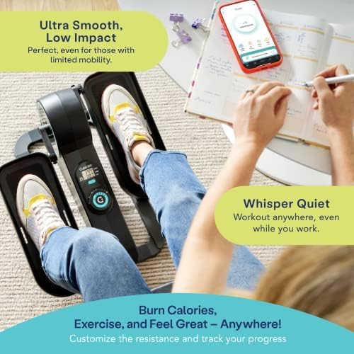 Cubii Move - Under Desk Elliptical Bike Pedal Exerciser Portable Seated Elliptical Machine
