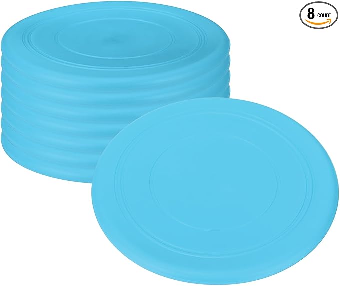PATIKIL Flying Disc Soft Silicone Colorful Flying Disk Flyer for Outdoor Sports Lawn