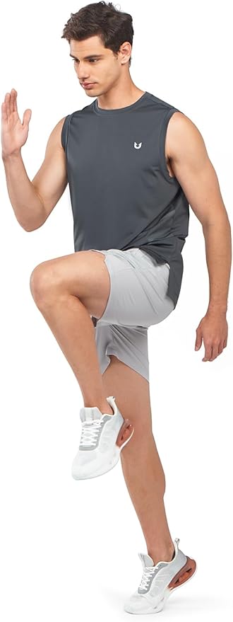 NORTHYARD Men's Athletic Workout Tank Top Running Gym Sleeveless Shirts Quick Dry Lightweight