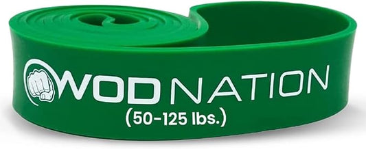 WOD Nation Pull Up Assistance Bands (10-175lbs Band) - Best for Pullup Assist, Chin Ups, Resistance