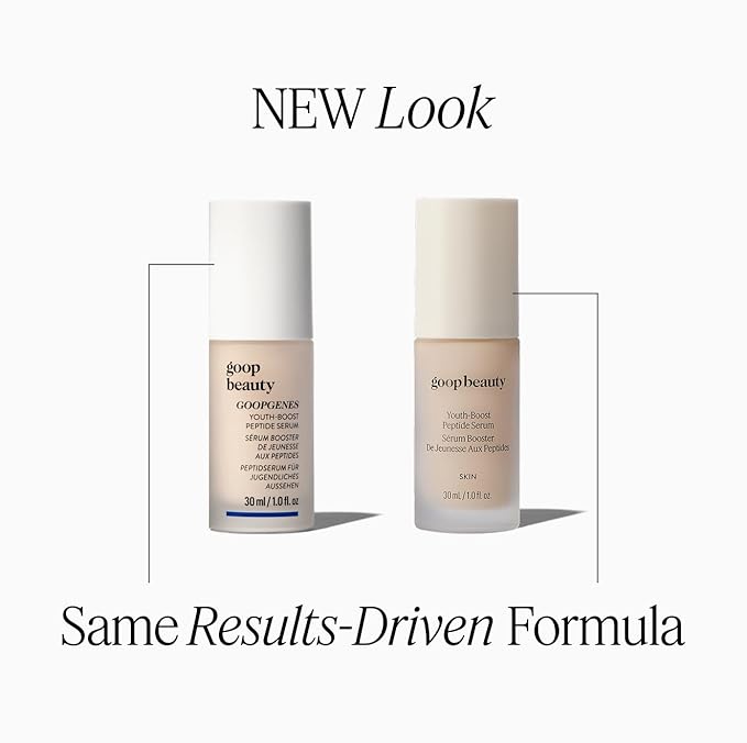 goop Beauty Peptide Serum |Reduces Fine Lines, Wrinkles, & Dark Spots | Peptides, Ceramides, &