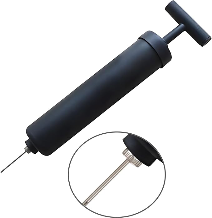 AppleRound Inflated Wobble Cushion with Hand Pump, Air Stability Board (Extra Thick), Core Balance