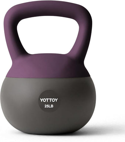 YOTTOY Soft Kettlebell, Set for Strength Training Kettlebells & Home Workouts, Soft-Sided Cushioned
