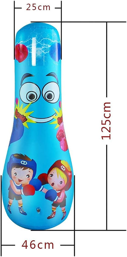 Punching Bag for Kids, Free Standing Boxing Bag for Bounce Back Focus Punching Bag for Practicing