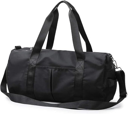 KARRESLY Travel Sports Gym Bag for Women or Men with Wet Pocket and Shoes Compartment for Training
