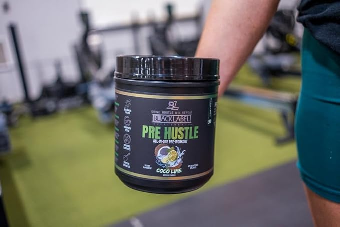 BLACKLABEL Supplements PRE Hustle V3 Pre-Workout Powder ??NSF Certified for Sport ??Energy