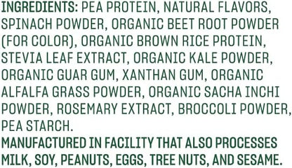 Vega Protein and Greens Protein Powder, Berry - 20g Plant Based Protein Plus Veggies, Vegan, Non