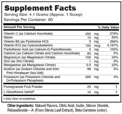 JUNP Electrolytes Powder No Sugar No Carbs – Pina Colada Coconut Pineapple Keto Electrolyte Drink