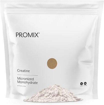 ProMix Nutrition Creatine Monohydrate Powder, Unflavored - 5g of Micronized Creatine per Serving