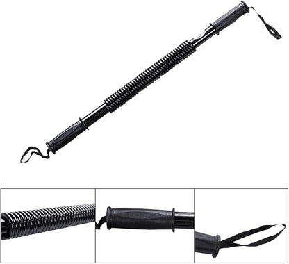 Boshen Power Twister Bar for Arm Upper Body Strength Training Workout Heavy Duty Arm Builder