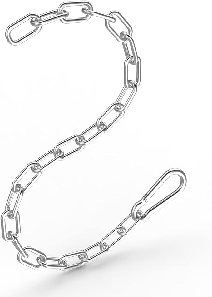 Fitness Chain, Weight Lifting Chains, Cable Machine Extension Chain, 304 Stainless Steel LAT Pull