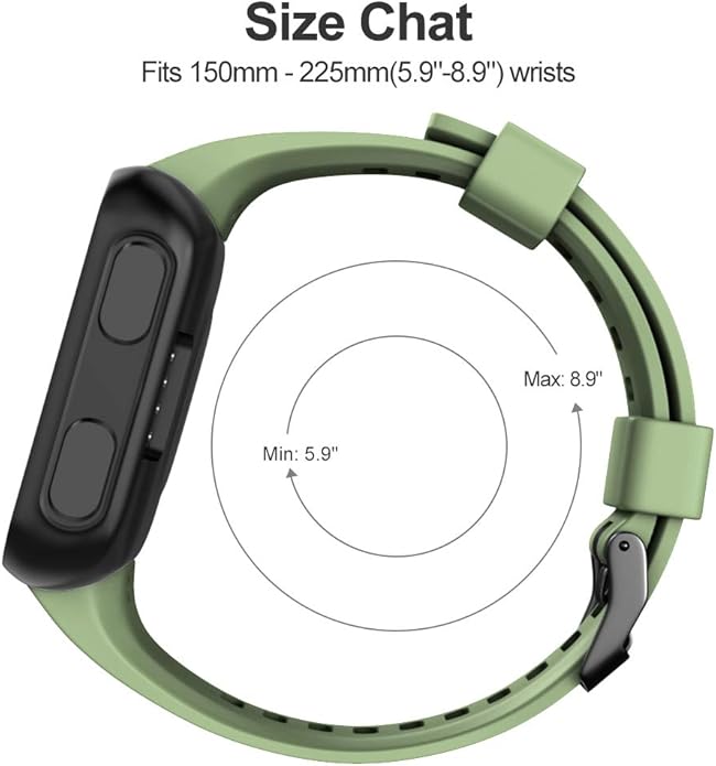 Compatible with Garmin Forerunner 35 Band,Solf Silicone Replacement Bands for Garmin Forerunner 35