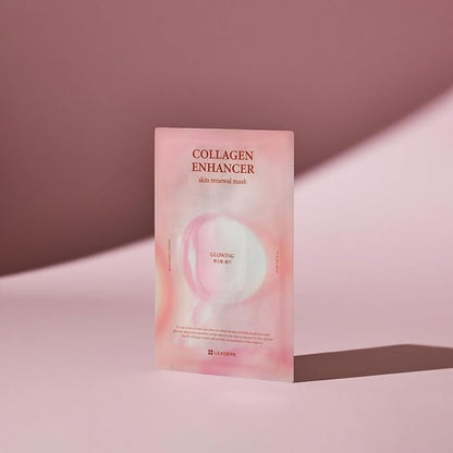LEADERS Collagen Enhancer Skin Renewal Mask ??Boosts Elasticity, Firmness & Hydration for a Plump