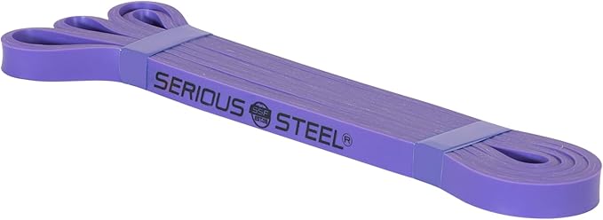 Serious Steel Fitness 37" Resistance Training Bands (Portable Exercise Band System Training Bands