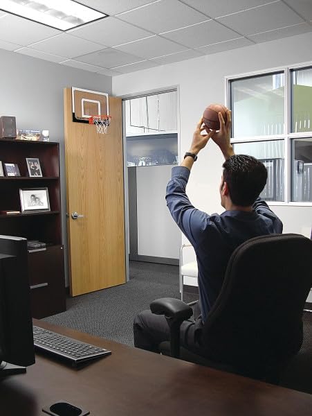 SKLZ Pro Mini Indoor Basketball Hoop - Over The Door ??Portable - Great For Home, Dorms, Offices