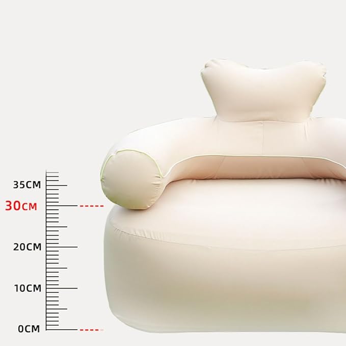 LUOOV Inflatable Couch Chairs Blow up Camp Sofa Camping Air Couch Sofa Inflatable Outdoor Furniture