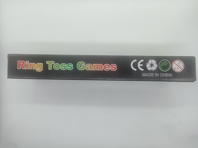 Hook Toss Game, Ring Toss Game, Handmade Wooden Ladder, Throwing Hook and Ring Battle Game for