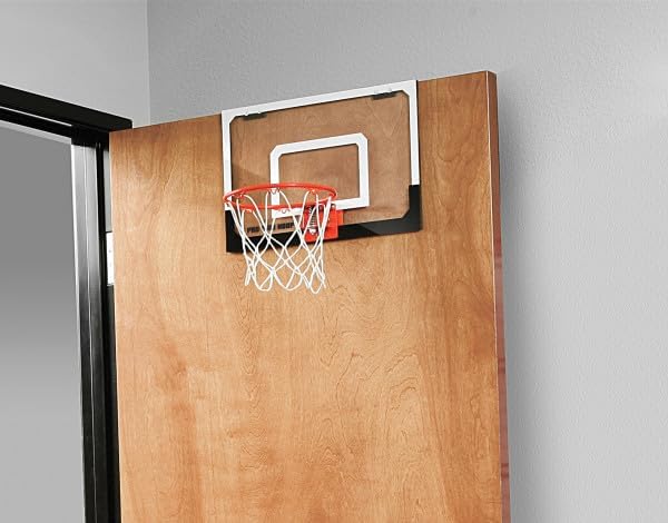 SKLZ Pro Mini Indoor Basketball Hoop - Over The Door ??Portable - Great For Home, Dorms, Offices