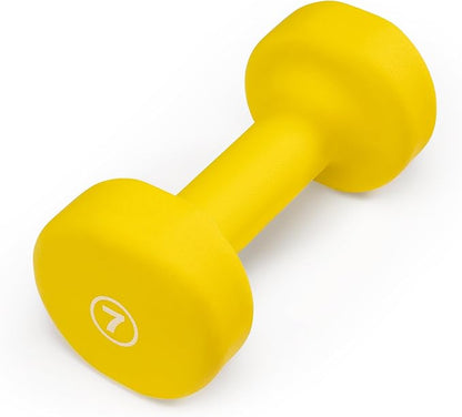 Marcy Colored Neoprene Dumbbell (Sold in Singles or Set) Hand Weights, Exercise Free Weights for