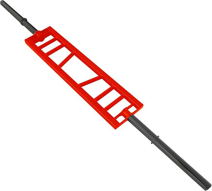 Multi Grip Barbell Swiss Bar | Cambered Barbell Multi Grip Olympic Barbell, Fits 2-inch Olympic