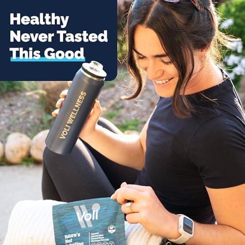 Voli Electrolytes Powder Packets | No Added Sugar Electrolyte Drink Mix for Hydration | Keto &